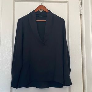 Black Zara blouse